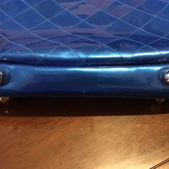 Retro Lux De Ville High Seas Kiss Lock large travel bag, - Picture 2 of 8